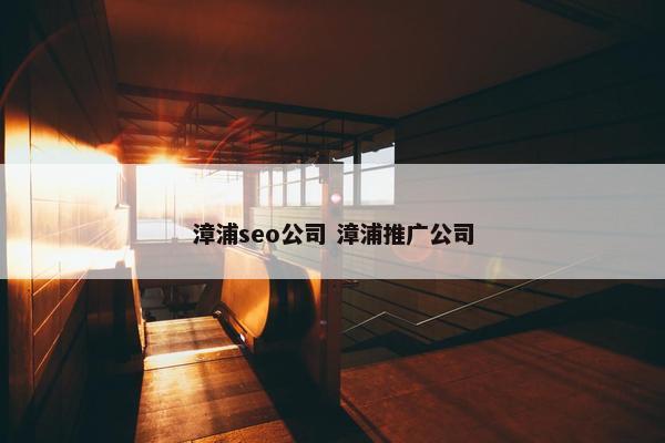 漳浦seo公司 漳浦推广公司