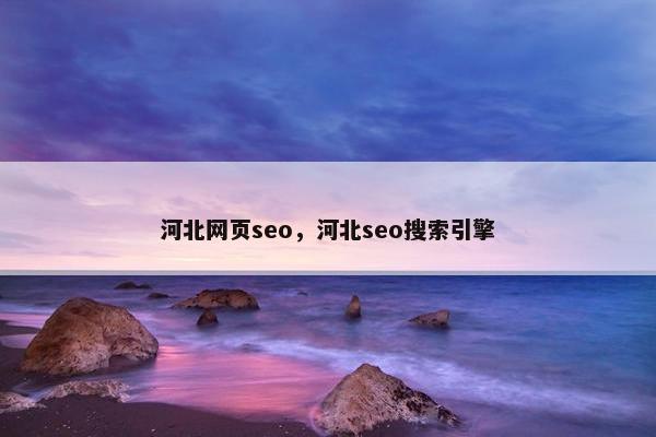 河北网页seo，河北seo搜索引擎