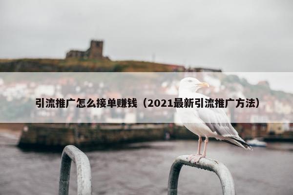 引流推广怎么接单赚钱（2021最新引流推广方法）