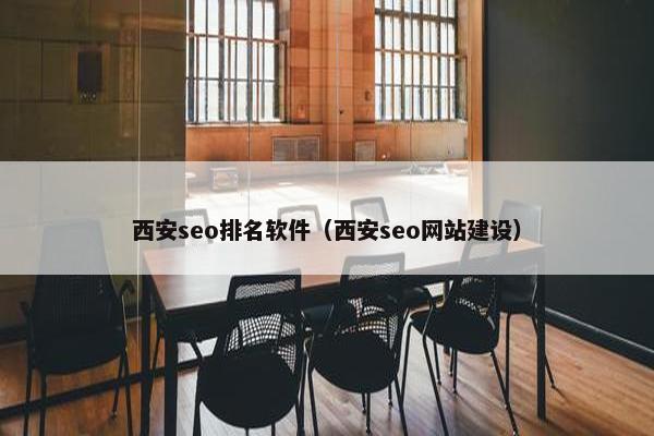 西安seo排名软件（西安seo网站建设）