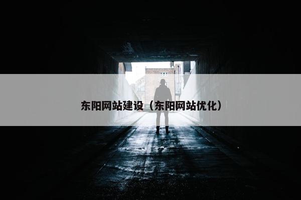 东阳网站建设（东阳网站优化）