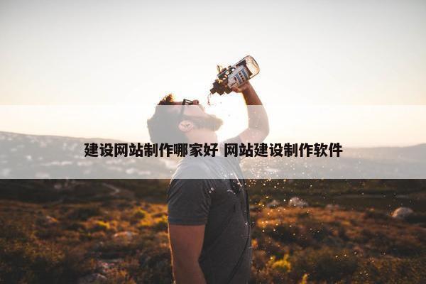 建设网站制作哪家好 网站建设制作软件