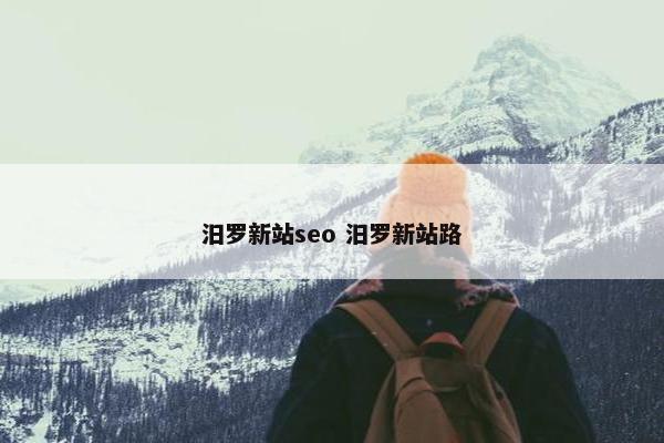 汨罗新站seo 汨罗新站路