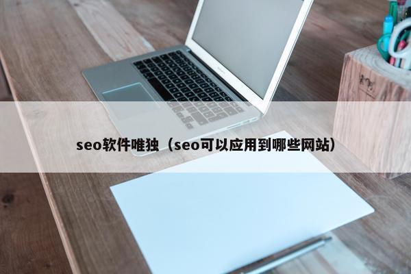 seo软件唯独（seo可以应用到哪些网站）