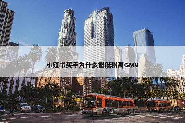 小红书买手为什么能低粉高GMV