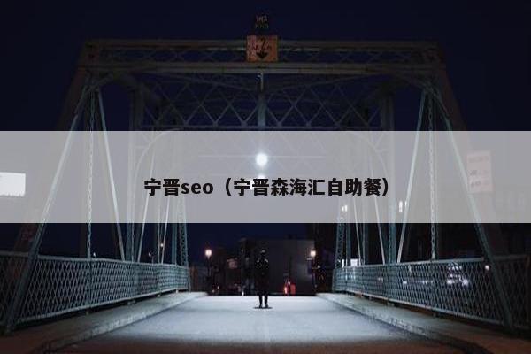 宁晋seo（宁晋森海汇自助餐）