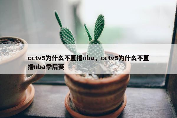 cctv5为什么不直播nba，cctv5为什么不直播nba季后赛