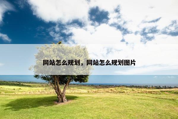 网站怎么规划，网站怎么规划图片