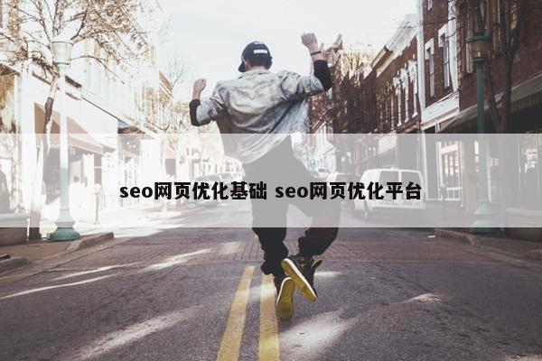 seo网页优化基础 seo网页优化平台