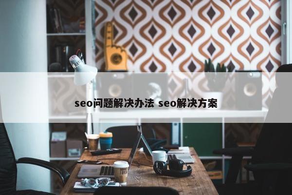 seo问题解决办法 seo解决方案