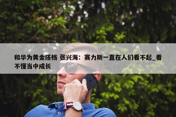 和华为黄金搭档 张兴海：赛力斯一直在人们看不起_看不懂当中成长