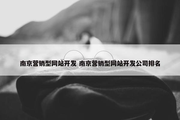 南京营销型网站开发 南京营销型网站开发公司排名