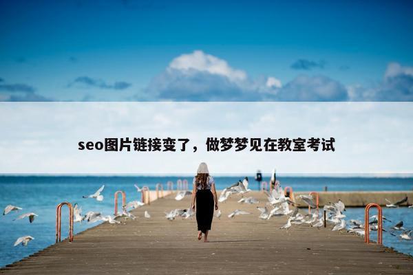 seo图片链接变了，做梦梦见在教室考试