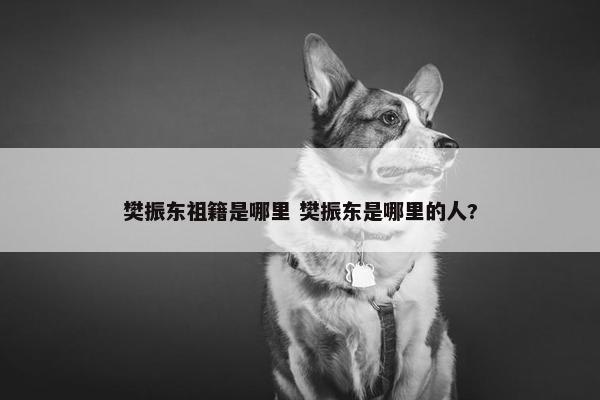 樊振东祖籍是哪里 樊振东是哪里的人?