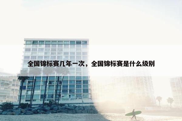 全国锦标赛几年一次，全国锦标赛是什么级别