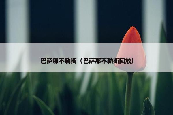 巴萨那不勒斯（巴萨那不勒斯回放）