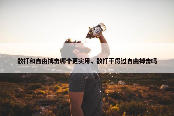 散打和自由搏击哪个更实用，散打干得过自由搏击吗