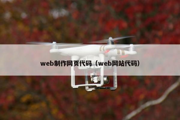 web制作网页代码（web网站代码）