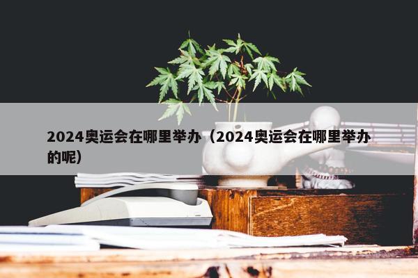 2024奥运会在哪里举办（2024奥运会在哪里举办的呢）