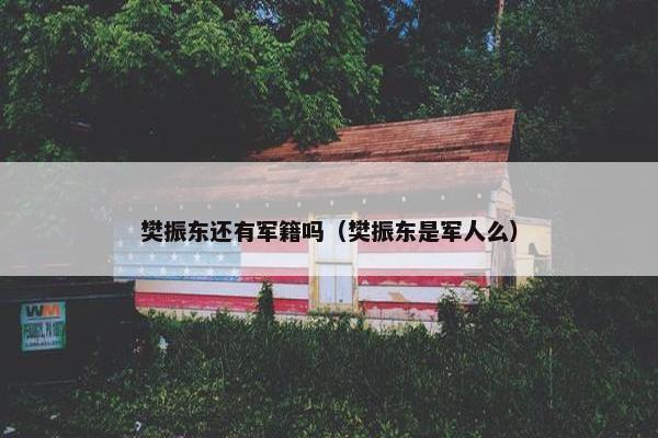 樊振东还有军籍吗（樊振东是军人么）