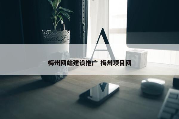 梅州网站建设推广 梅州项目网