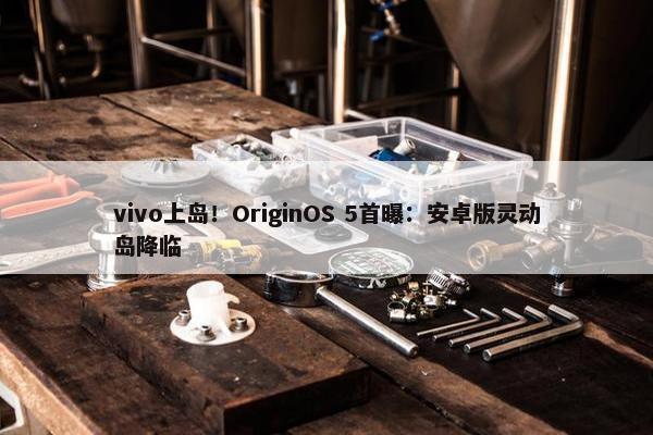 vivo上岛！OriginOS 5首曝：安卓版灵动岛降临