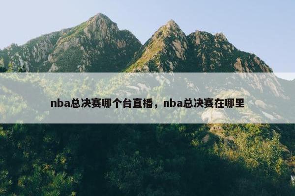 nba总决赛哪个台直播，nba总决赛在哪里