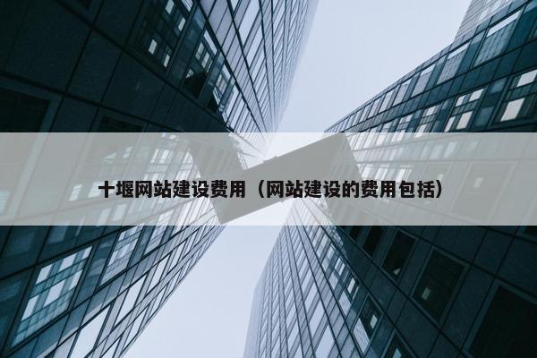 十堰网站建设费用（网站建设的费用包括）