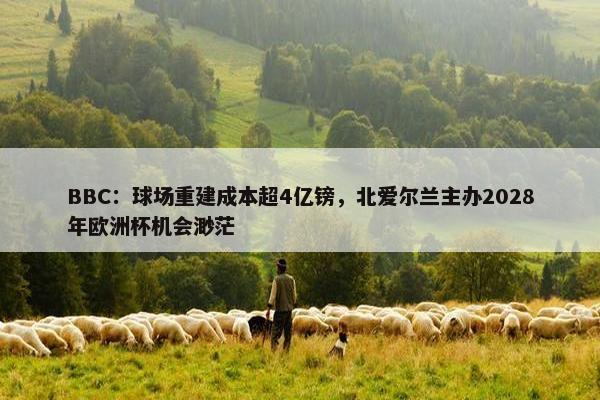 BBC：球场重建成本超4亿镑，北爱尔兰主办2028年欧洲杯机会渺茫