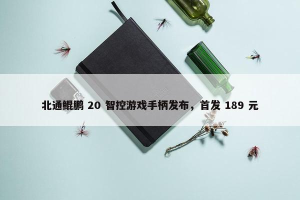 北通鲲鹏 20 智控游戏手柄发布，首发 189 元