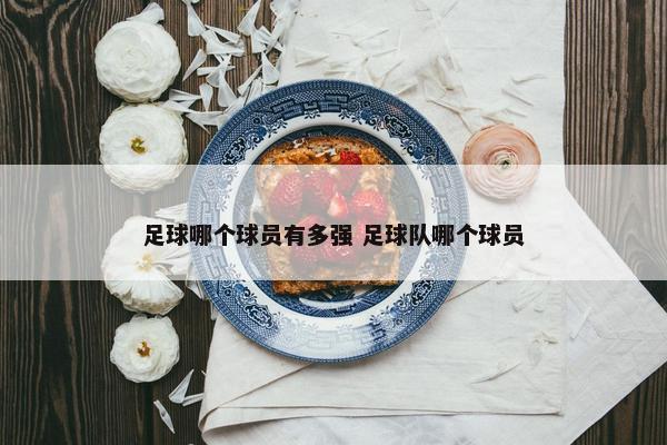 足球哪个球员有多强 足球队哪个球员