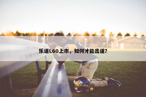 乐道L60上市，如何才能出道？