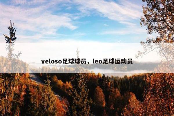 veloso足球球员，leo足球运动员