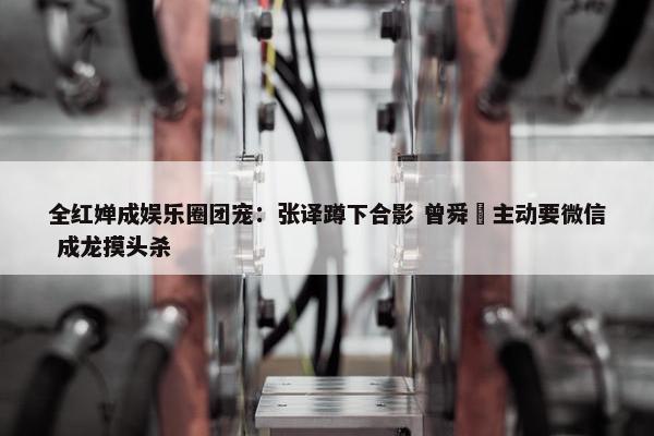 全红婵成娱乐圈团宠：张译蹲下合影 曾舜晞主动要微信 成龙摸头杀