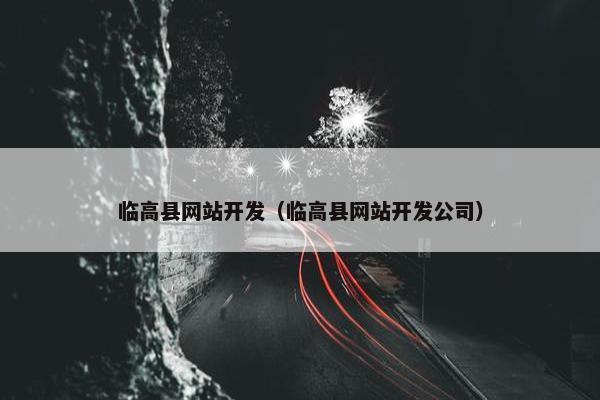 临高县网站开发（临高县网站开发公司）