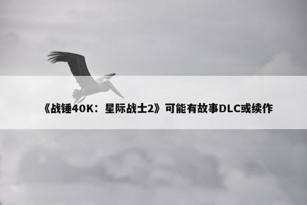 《战锤40K：星际战士2》可能有故事DLC或续作