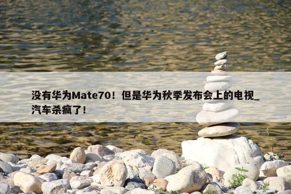 没有华为Mate70！但是华为秋季发布会上的电视_汽车杀疯了！