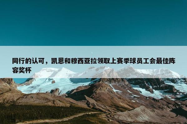 同行的认可，凯恩和穆西亚拉领取上赛季球员工会最佳阵容奖杯