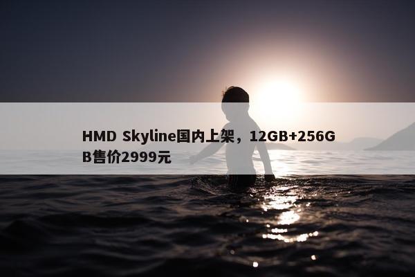 HMD Skyline国内上架，12GB+256GB售价2999元