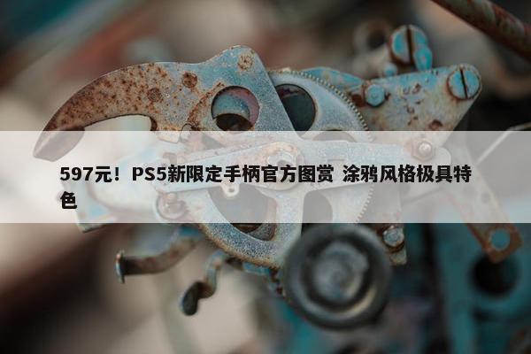 597元！PS5新限定手柄官方图赏 涂鸦风格极具特色