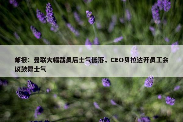 邮报：曼联大幅裁员后士气低落，CEO贝拉达开员工会议鼓舞士气