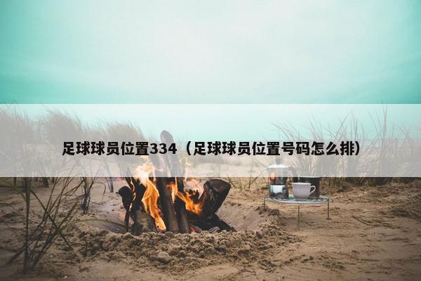 足球球员位置334（足球球员位置号码怎么排）