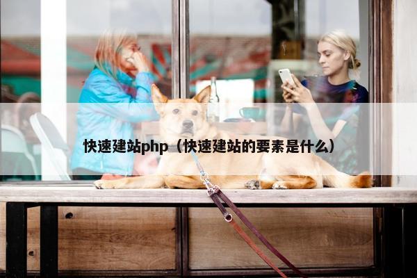 快速建站php（快速建站的要素是什么）