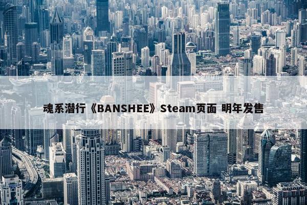 魂系潜行《BANSHEE》Steam页面 明年发售