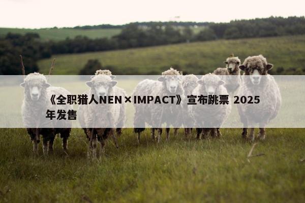 《全职猎人NEN×IMPACT》宣布跳票 2025年发售