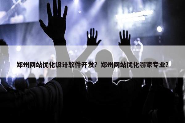 郑州网站优化设计软件开发？郑州网站优化哪家专业？