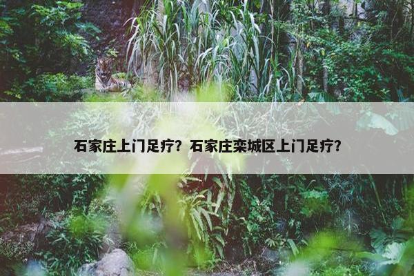 石家庄上门足疗？石家庄栾城区上门足疗？