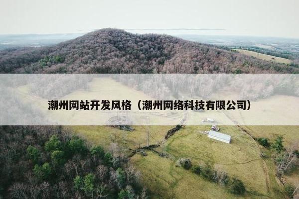 潮州网站开发风格（潮州网络科技有限公司）