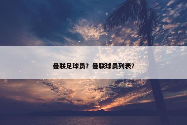 曼联足球员？曼联球员列表？