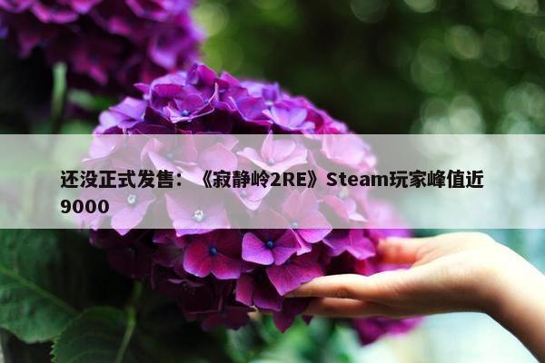 还没正式发售：《寂静岭2RE》Steam玩家峰值近9000